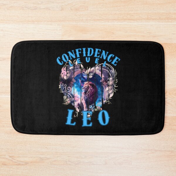Item preview, Confidence Level: Leo. leo quote designed and sold by ZodiacWonders.