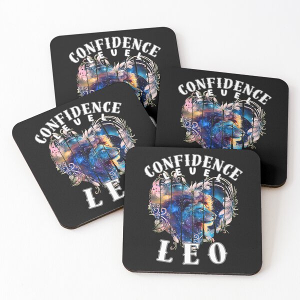 Item preview, Confidence Level: Leo. leo personality designed and sold by ZodiacWonders.