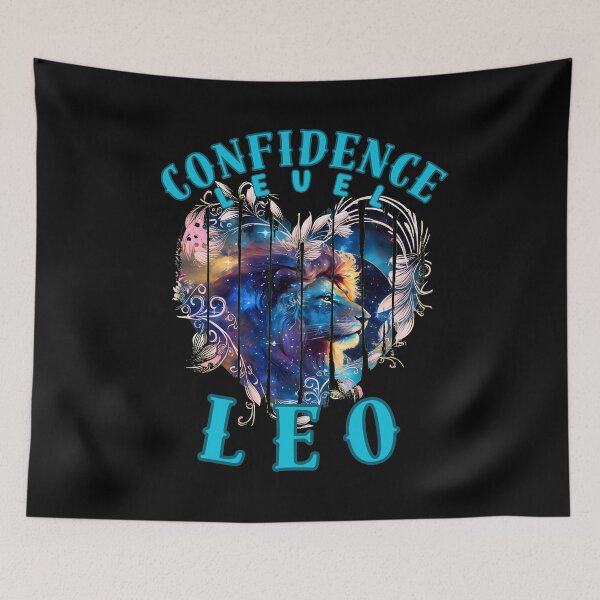 Item preview, Confidence Level: Leo. leo season designed and sold by ZodiacWonders.