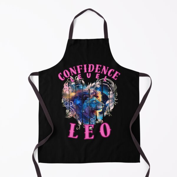 Item preview, Confidence Level: Leo. fire sign designed and sold by ZodiacWonders.