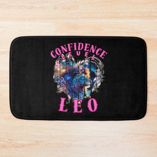 Item preview, Confidence Level: Leo. fire sign designed and sold by ZodiacWonders.