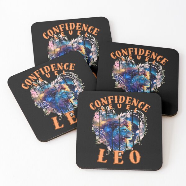 Item preview, Confidence Level: Leo. leo august designed and sold by ZodiacWonders.