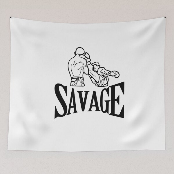 Item preview, Savage Muay Thai, Thai Boxing  designed and sold by PanyArt.