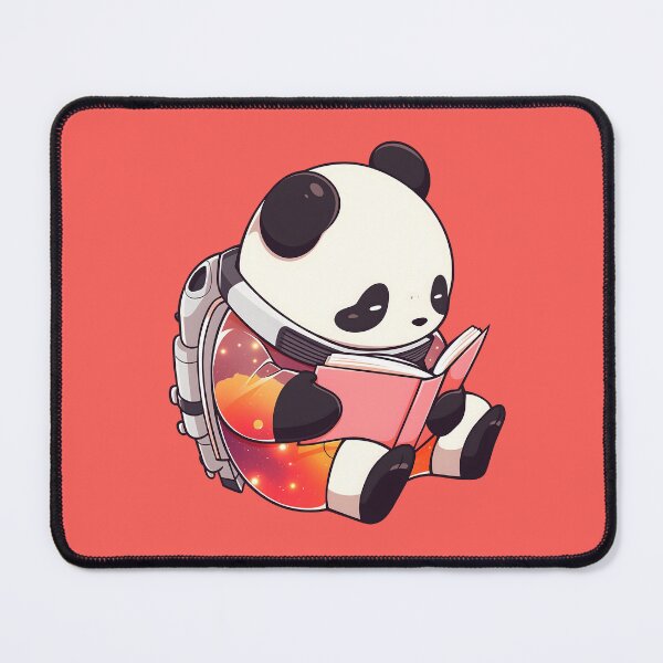 Item preview, Panda Astronaut Reading In Space designed and sold by SweetClicks123.