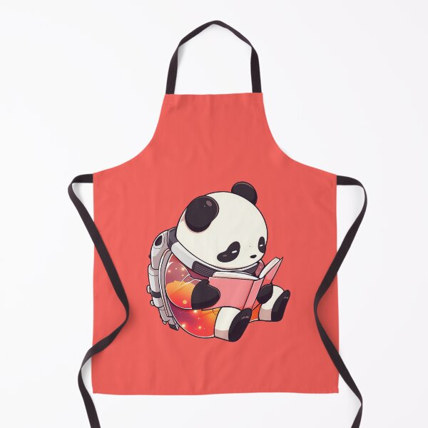 Item preview, Panda Astronaut Reading In Space designed and sold by SweetClicks123.