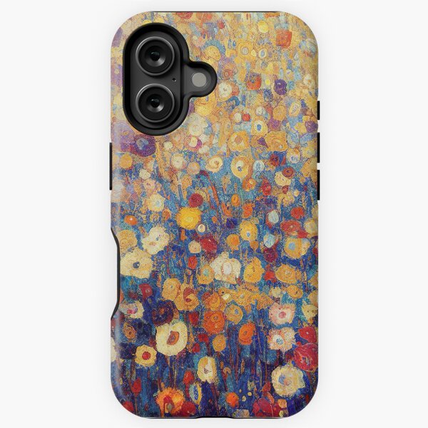 Aperçu de l'œuvre Jardin fleuri de Klimt créée et vendue par maniacfitness.