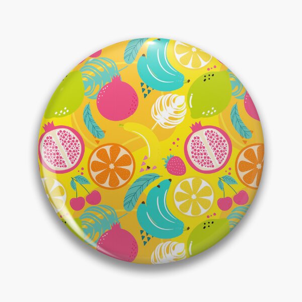 Item preview, tropical fruits seamless pattern designed and sold by mamacub.