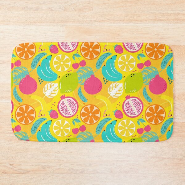 Item preview, tropical fruits seamless pattern designed and sold by mamacub.