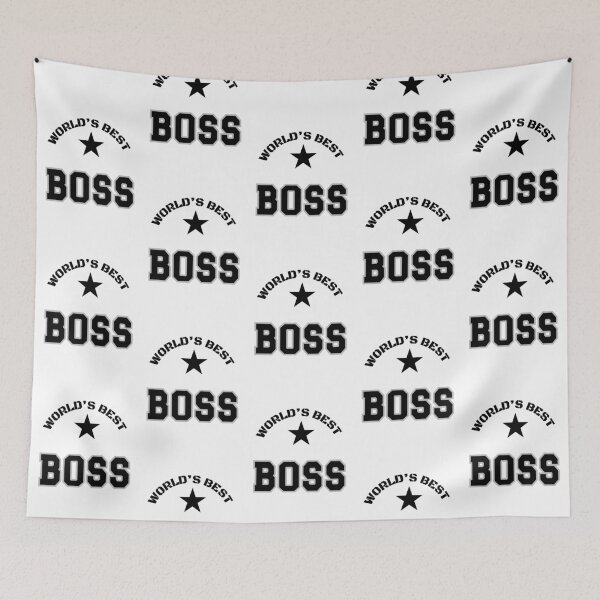 Item preview, World's Best Boss designed and sold by slicksdesigns.