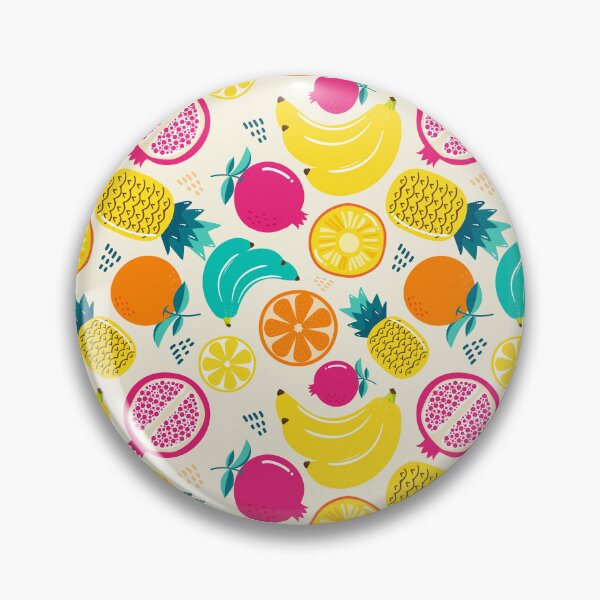 Item preview, tropical fruits seamless pattern designed and sold by mamacub.