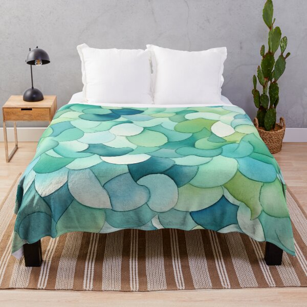 Item preview, pearl aqua color pattern 3 designed and sold by FlaskLab.