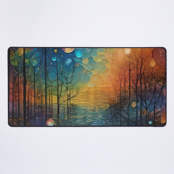Item preview, Misty Crystal Forest designed and sold by tobyheward.