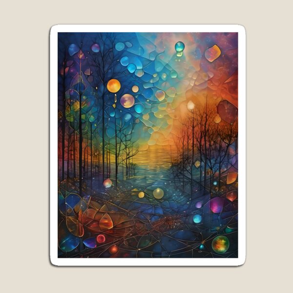 Aperçu de l'œuvre Forêt de cristal brumeuse créée et vendue par tobyheward.