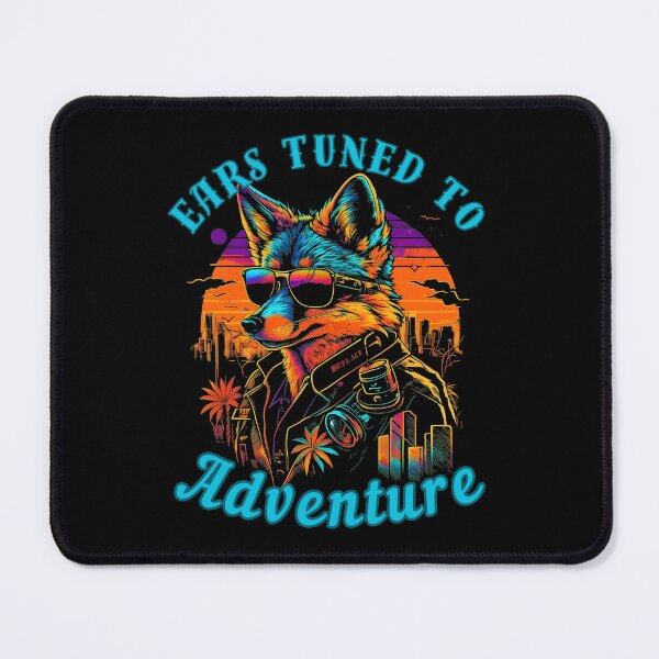 Item preview, Ears Tuned To Adventure. fox face designed and sold by FoxVibes.
