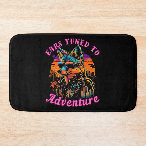 Item preview, Ears Tuned To Adventure. cool fox designed and sold by FoxVibes.