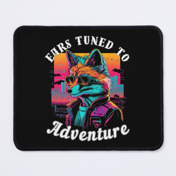 Item preview, Ears Tuned To Adventure. fox quote designed and sold by FoxVibes.