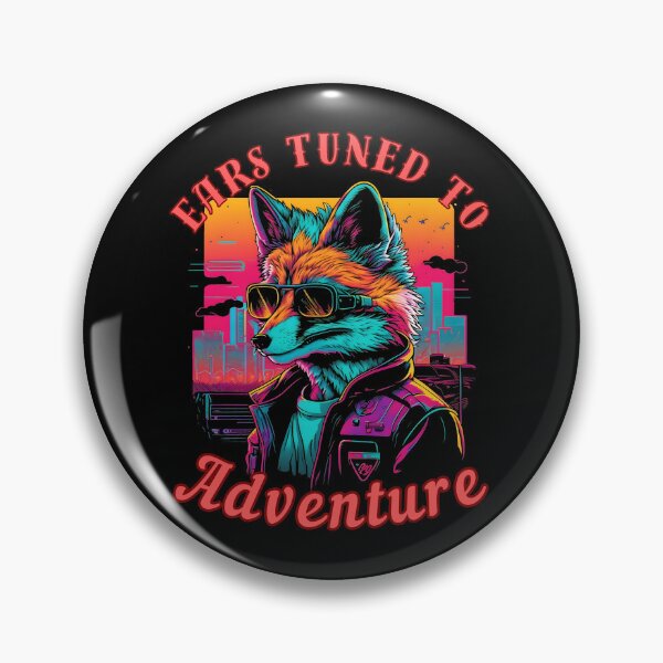 Item preview, Ears Tuned To Adventure. fox owner designed and sold by FoxVibes.