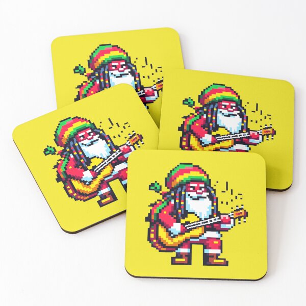 Item preview, Reggae Rhythms with Santa - Christmas Beat designed and sold by PixelPunkster.
