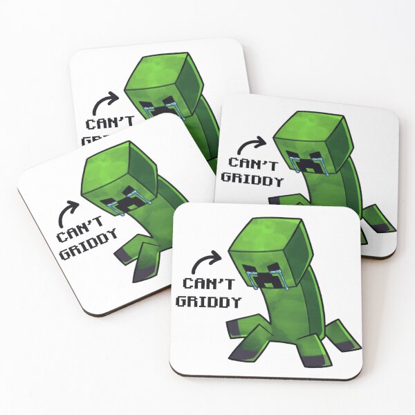 Item preview, The Creeper Griddy Sticker designed and sold by Seamunis.