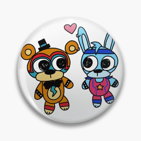 Item preview, FNAF - Glamrock Freddy & Glamrock Bonnie (Fronnie) designed and sold by kaypanicarts.
