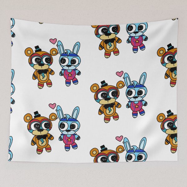 Item preview, FNAF - Glamrock Freddy & Glamrock Bonnie (Fronnie) designed and sold by kaypanicarts.