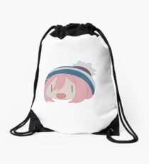 Mochila de cuerdas Yuru Camp - Cabeza de Chibi Nadeshiko