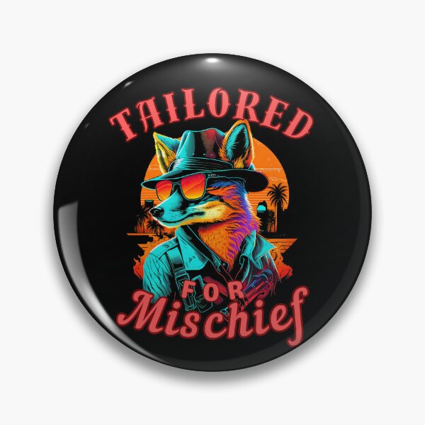 Item preview, Tailored For Mischief. fox owner designed and sold by FoxVibes.