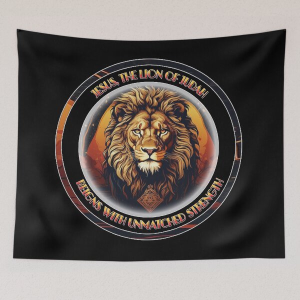 Item preview, Jesus, The Lion Of Judah designed and sold by AOTLOfficial.