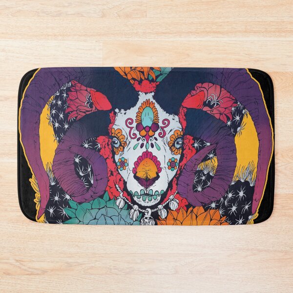Item preview, Painted Skull in Flowers designed and sold by Kellie Lamphere.