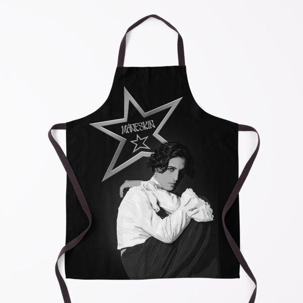Item preview, MANESKIN - DAMIANO DAVID - Silver Star designed and sold by SzaboMarta.
