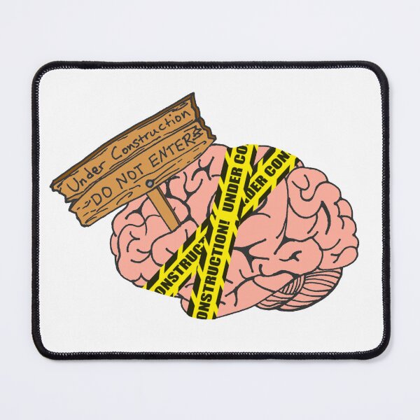 Item preview, Brain under construction designed and sold by Shulibloom.
