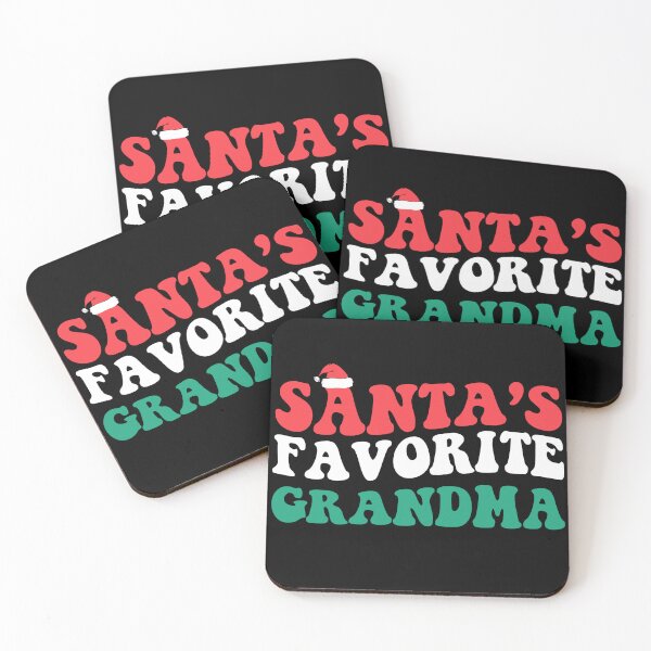 Item preview, Santa's Favorite Grandma designed and sold by slicksdesigns.