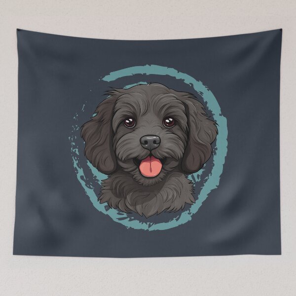 Item preview, Cavapoo Cavoodle - Black designed and sold by wotsthis.