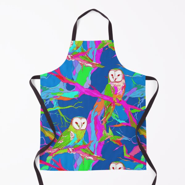 Item preview, Color Variation #3 - Radiant Reverie: Barn Owls on Glass Branches designed and sold by Iropagi.
