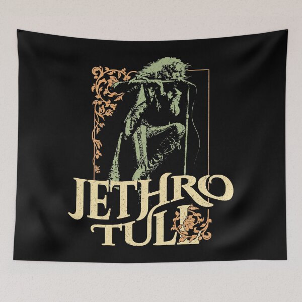 Artikelvorschau, Jethro Tull Ian Anderson 70er-Jahre-Prog-Rockband entworfen und verkauft von BetterDaze.
