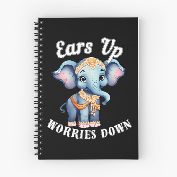 Item preview, Ears Up, Worries Down designed and sold by ElephantVibes.