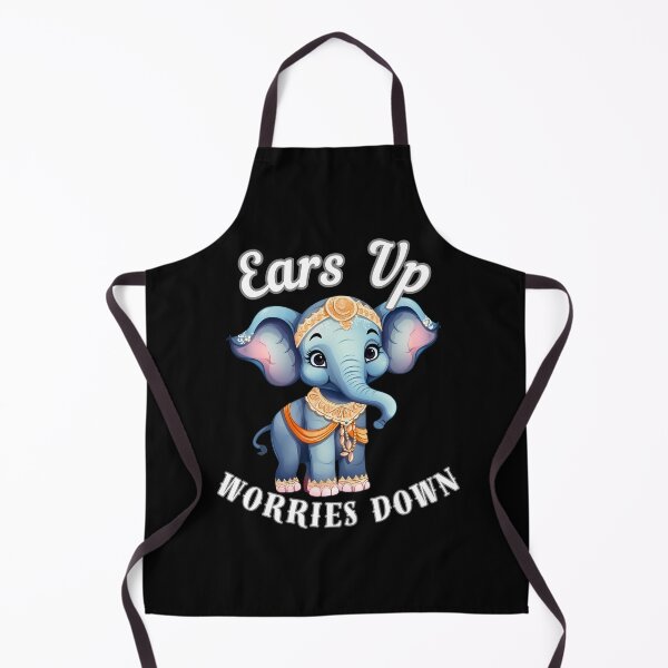 Item preview, Ears Up, Worries Down designed and sold by ElephantVibes.