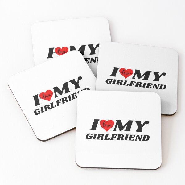 Item preview,  I LOVE MY GIRLFRIEND premium T-Shirt, GF designed and sold by Rizteeshop.