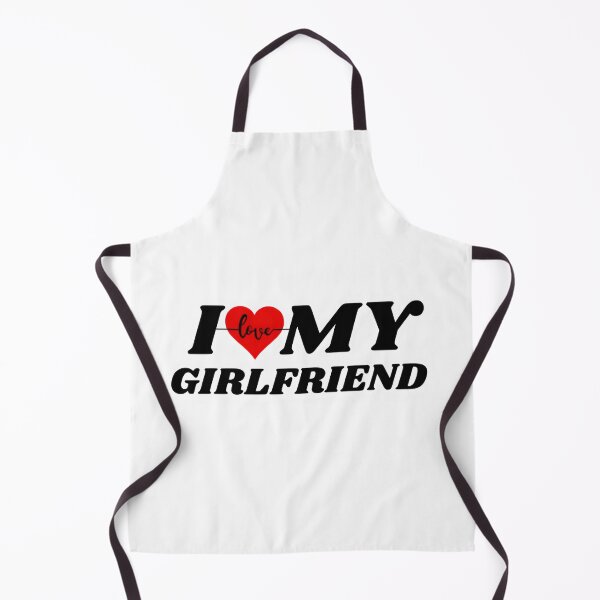 Item preview, I LOVE MY GIRLFRIEND premium T-Shirt, GF designed and sold by Rizteeshop.