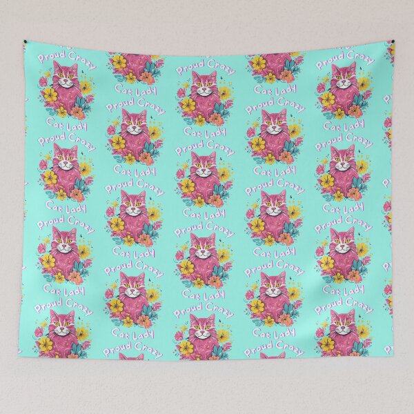 Item preview, Proud Crazy Cat Lady designed and sold by Fredster1966.