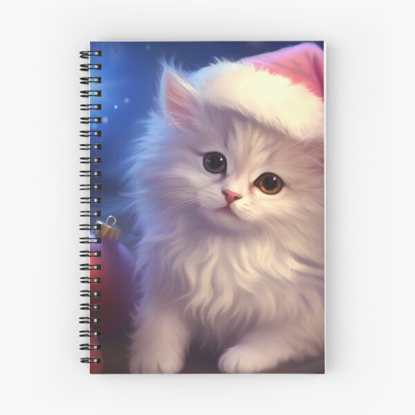 Item preview, Cute kitten and Christmas decor designed and sold by Art by Lilia.