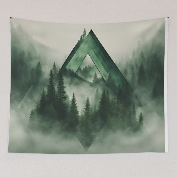 Item preview,  Misty Mountain Triangle designed and sold by Alihassan-Art.