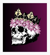 The Skull Queen v2 Photographic Print