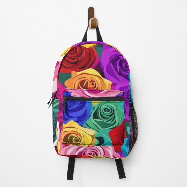 Item preview, Colorful Roses Abstract Pattern designed and sold by calibrit.