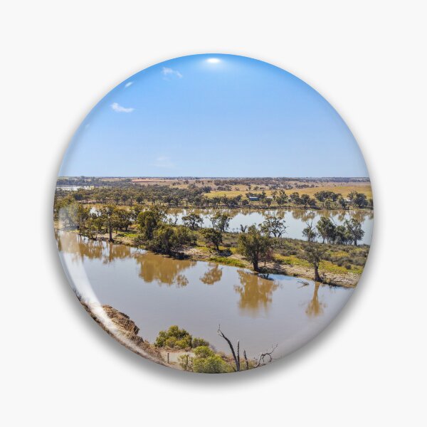 Item preview, The view from Waikerie Cliff Top of the River Murray, Riverlands designed and sold by Elana Bailey.