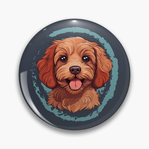 Item preview, Cavapoo Cavoodle - Ruby Red designed and sold by wotsthis.