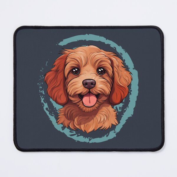 Item preview, Cavapoo Cavoodle - Ruby Red designed and sold by wotsthis.