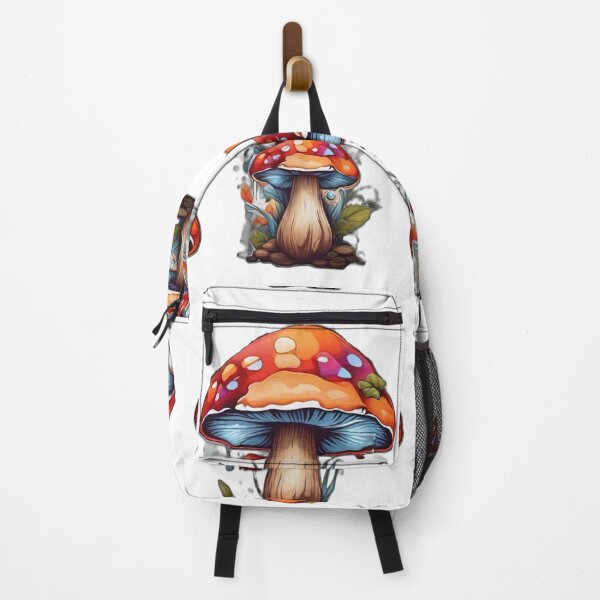Item preview, Colorful mushroom in wood nature designed and sold by reksitawardani.