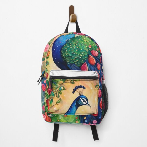 Item preview, Peacock in a rose garden designed and sold by Oorviart.