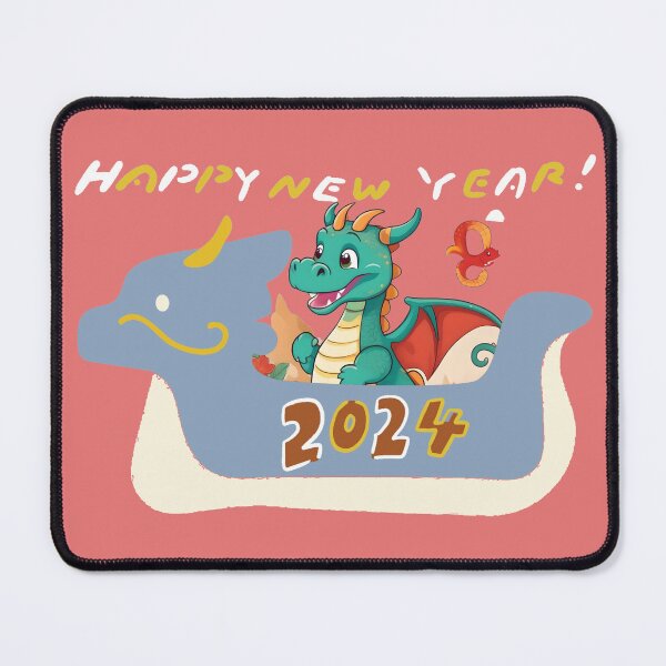 Item preview, Dragon: New Year Wishes 2024 designed and sold by EnjoYarty.